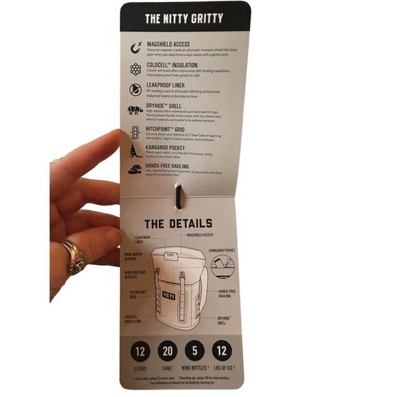 Yeti Hopper M12 Backpack Cooler With Leakproof Insulation & Magshield Access - Picture 6 of 12